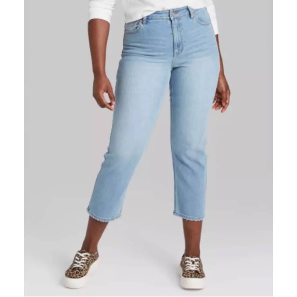 NWT! Wild Fable- Straight Ankle Blue Jeans 🌿
